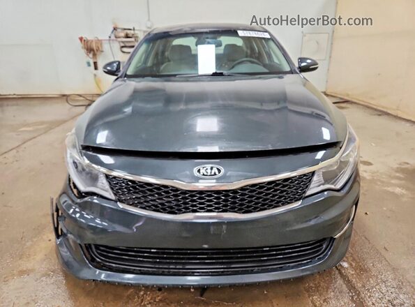 5XXGT4L33GG074895 2016 KIA OPTIMA Gray Вид спереду