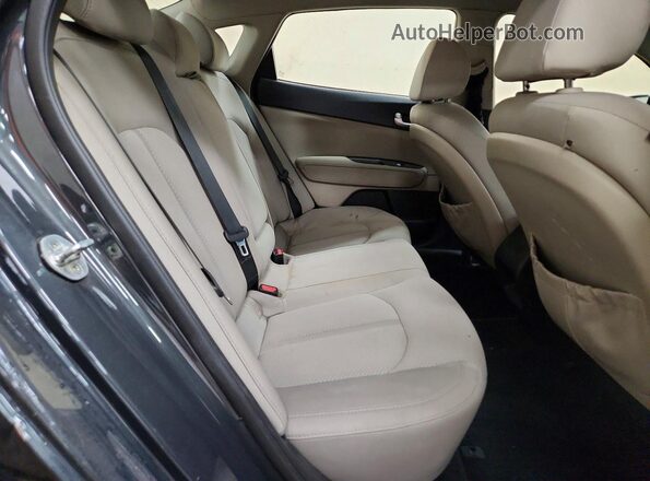 5XXGT4L33GG074895 2016 KIA OPTIMA Gray Вид задніх сидінь
