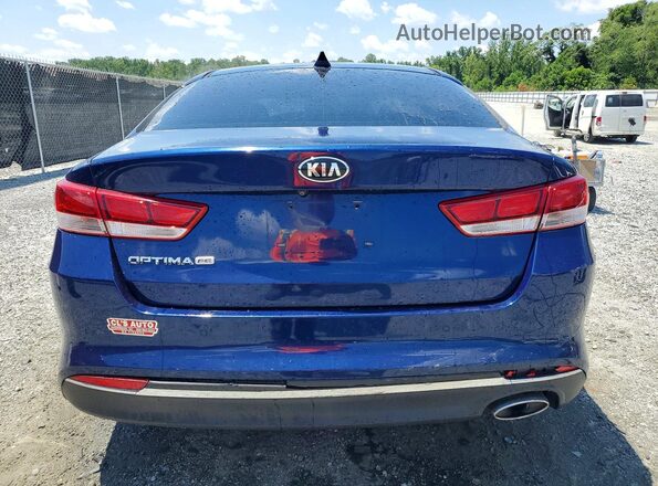 5XXGT4L33GG093589 2016 KIA OPTIMA Blue Widok z tyłu