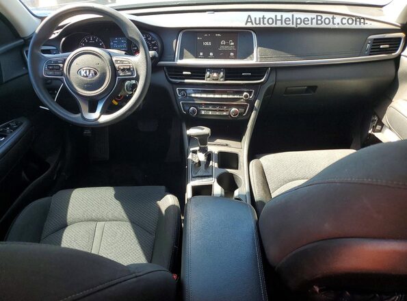5XXGT4L33JG192291 2018 KIA OPTIMA Gray Dashboard view