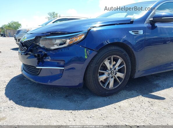 5XXGT4L33JG223331 2018 KIA OPTIMA Blue 