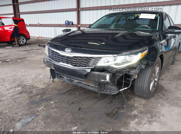 5XXGT4L33LG403671 2020 KIA OPTIMA Black წინა ხედი