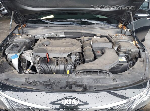 5XXGT4L33LG403671 2020 KIA OPTIMA Black უკანა ხედი