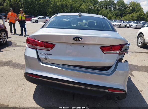 5XXGT4L34GG059922 2016 KIA OPTIMA Silver Front view