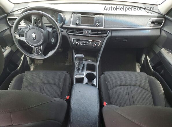 5XXGT4L34GG114207 2016 KIA OPTIMA Silver წინა პანელის ხედი