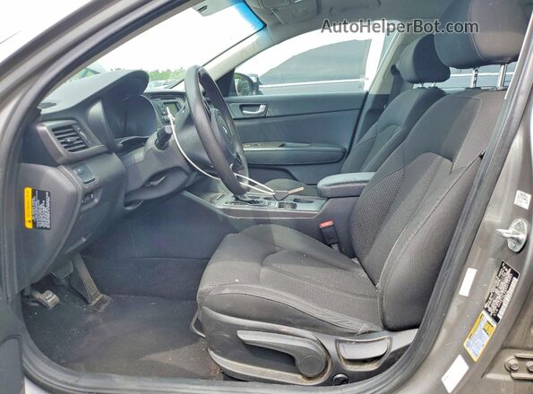 5XXGT4L34GG114207 2016 KIA OPTIMA Silver წინა სალონის ხედი