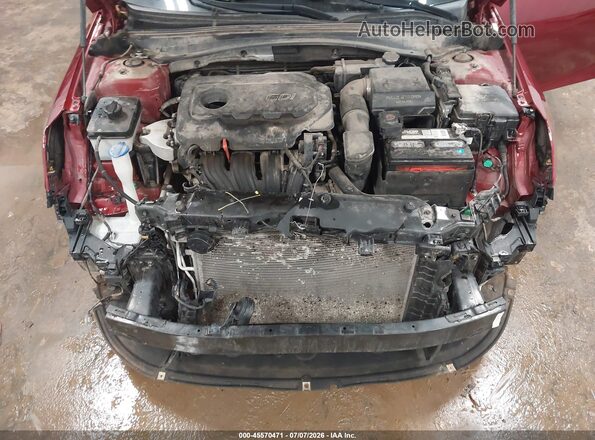 5XXGT4L34KG292823 2019 KIA OPTIMA Red Vista trasera