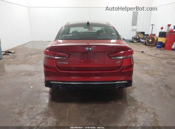 5XXGT4L34KG292823 2019 KIA OPTIMA Red 