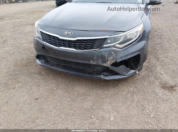 5XXGT4L34KG311113 2019 KIA OPTIMA Gray Widok z przodu