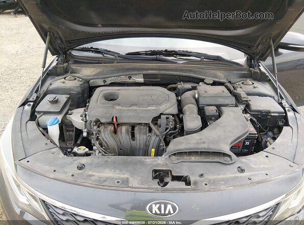 5XXGT4L34KG311113 2019 KIA OPTIMA Gray Widok z tyłu