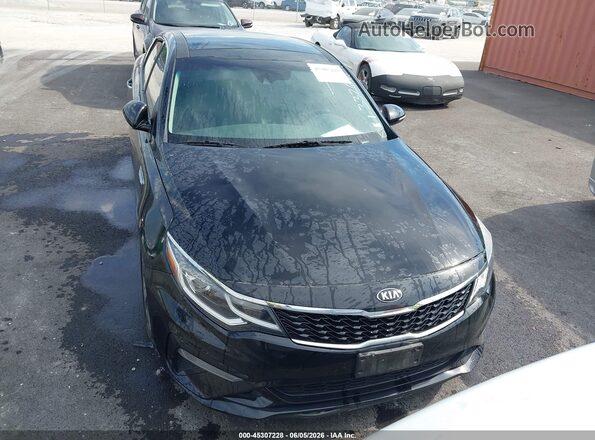 5XXGT4L34KG332687 2019 KIA OPTIMA Black Սարքավորումների վահանակի տեսք