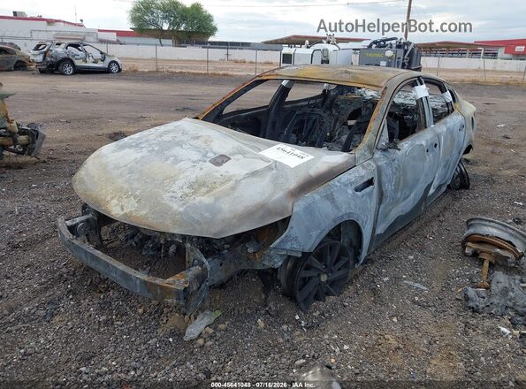 5XXGT4L34LG419720 2020 KIA OPTIMA Gray Առջևի ձախ երեք քառորդ տեսարան