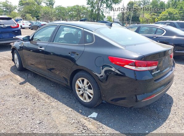 5XXGT4L35GG034687 2016 KIA OPTIMA Black უკანა მარცხენა