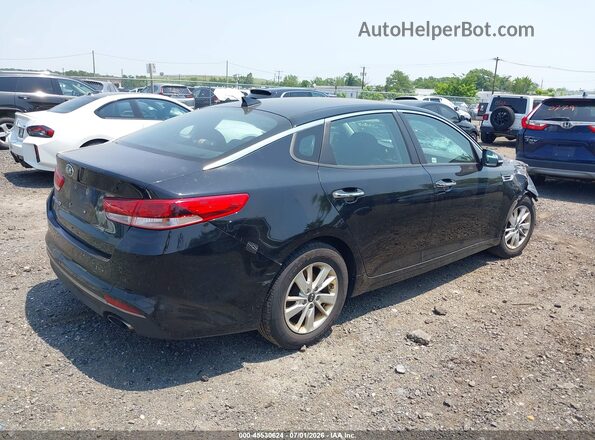 5XXGT4L35GG034687 2016 KIA OPTIMA Black უკანა მარჯვენა