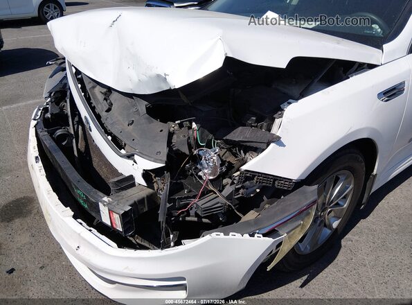 5XXGT4L35GG058729 2016 KIA OPTIMA White Widok zestawu wskaźników