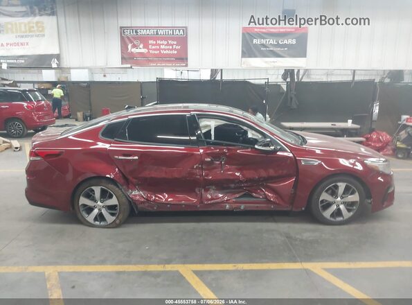 5XXGT4L35KG301402 2019 KIA OPTIMA Red Widok wnętrza 360 stopni