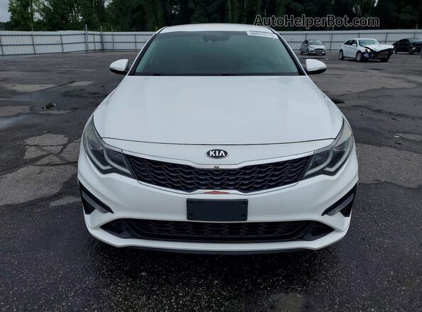 5XXGT4L35KG351586 2019 KIA OPTIMA Белый Вид спереди