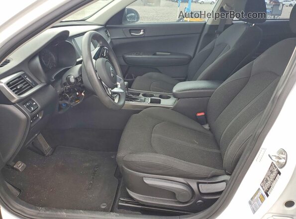 5XXGT4L35LG448370 2020 KIA OPTIMA White Вид салону спереду