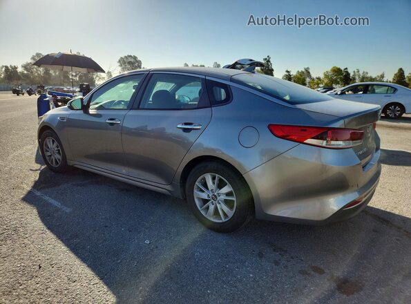 5XXGT4L36GG072333 2016 KIA OPTIMA Серебряный Задняя левая четверть
