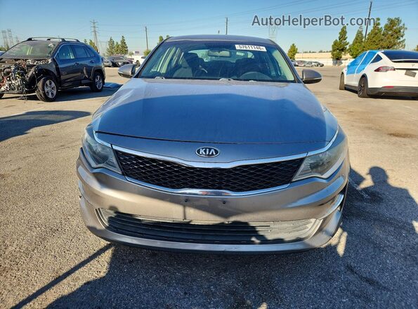 5XXGT4L36GG072333 2016 KIA OPTIMA Серебряный Вид спереди
