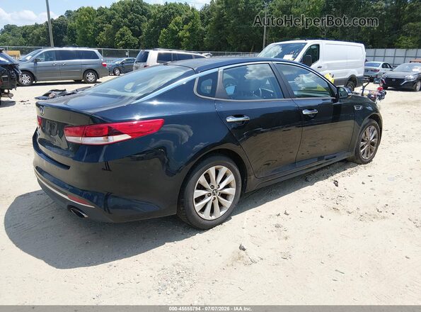 5XXGT4L36GG075166 2016 KIA OPTIMA Black უკანა მარჯვენა