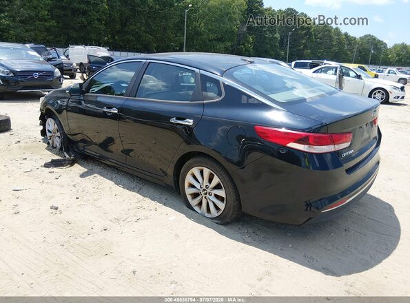 5XXGT4L36GG075166 2016 KIA OPTIMA Black უკანა მარცხენა