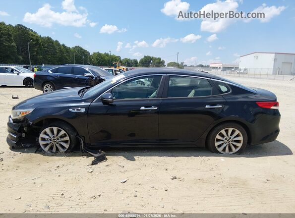 5XXGT4L36GG075166 2016 KIA OPTIMA Black სალონის 360-გრადუსიანი ხედი