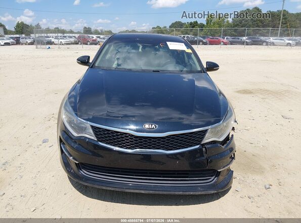 5XXGT4L36GG075166 2016 KIA OPTIMA Black ხელსაწყოთა პანელის ხედი