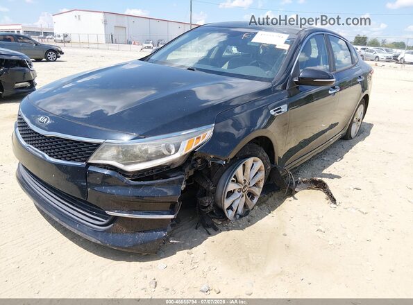 5XXGT4L36GG075166 2016 KIA OPTIMA Black წინა ხედი