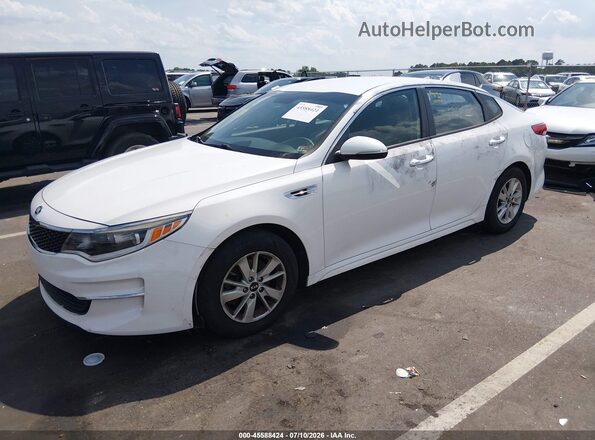5XXGT4L36JG231195 2018 KIA OPTIMA White Передня ліва чверть