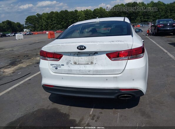 5XXGT4L36JG231195 2018 KIA OPTIMA White 