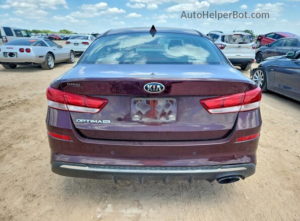 5XXGT4L36LG383237 2020 KIA OPTIMA Бордовый Вид сзади