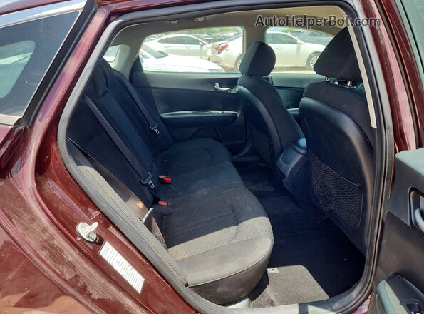 5XXGT4L36LG383237 2020 KIA OPTIMA Бордовый Вид задних сидений