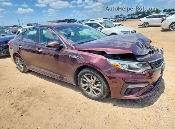 5XXGT4L36LG383237 2020 KIA OPTIMA Бордовый Передняя правая четверть