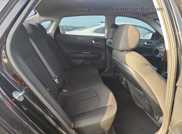 5XXGT4L36LG400019 2020 KIA OPTIMA Black Rear seats view