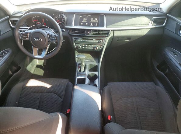 5XXGT4L36LG409299 2020 KIA OPTIMA White Вид панелі приладів