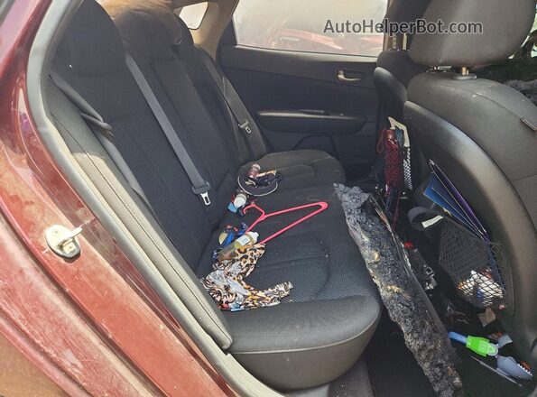 5XXGT4L36LG411411 2020 KIA OPTIMA Maroon Вид задніх сидінь