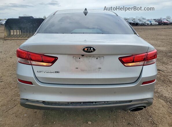 5XXGT4L36LG416138 2020 KIA OPTIMA Silver Вид ззаду