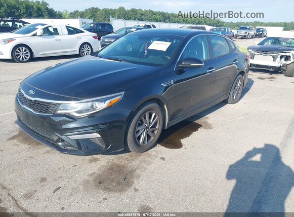 5XXGT4L36LG428161 2020 KIA OPTIMA Black წინა მარცხენა ხედი სამი მეოთხედიდან