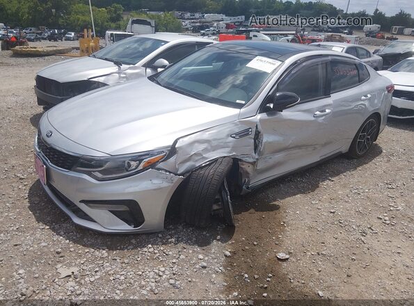 5XXGT4L36LG448166 2020 KIA OPTIMA Silver Передня ліва чверть
