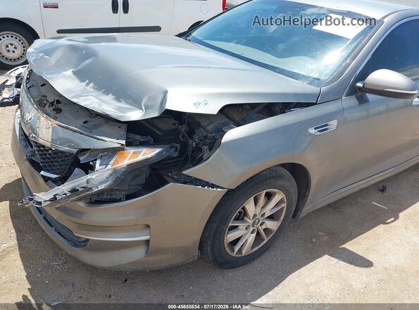 5XXGT4L37GG033010 2016 KIA OPTIMA Gray უკანა სალონის ხედი