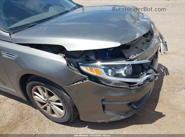 5XXGT4L37GG033010 2016 KIA OPTIMA Gray წინა ხედი