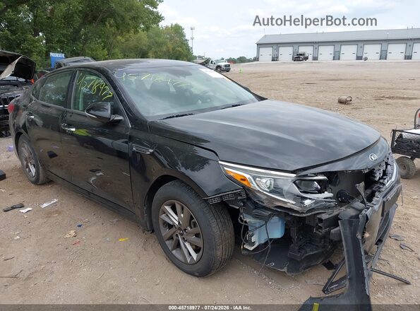5XXGT4L37LG380895 2020 KIA OPTIMA Black წინა ხედი