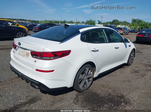 5XXGT4L38KG367085 2019 KIA OPTIMA White Հետևի աջ