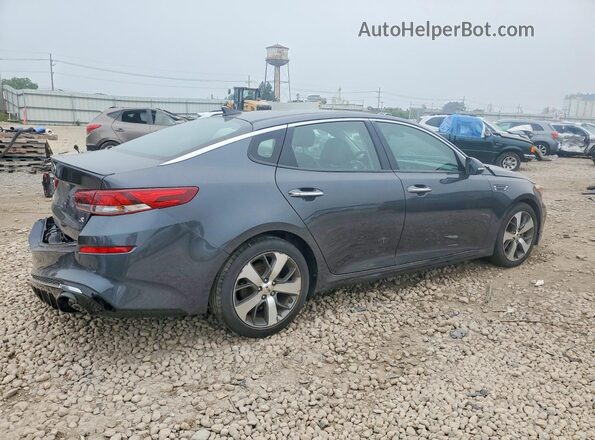 5XXGT4L38KG377664 2019 KIA OPTIMA Gray Rear right