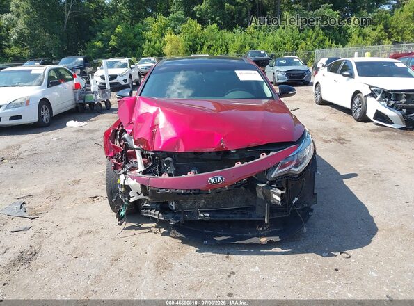 5XXGT4L38LG430932 2020 KIA OPTIMA Maroon Սալոնի հետևի տեսք