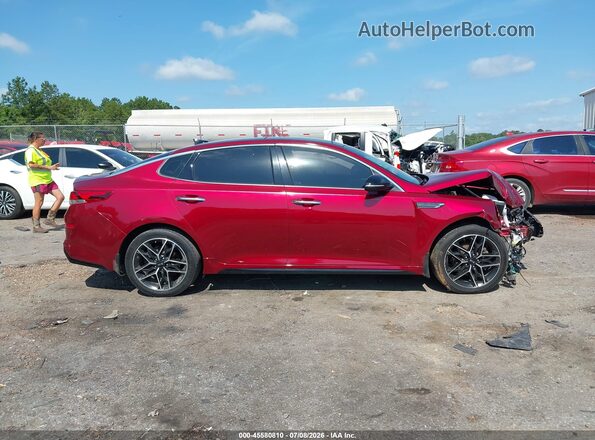 5XXGT4L38LG430932 2020 KIA OPTIMA Maroon Սալոնի 360 աստիճան տեսք