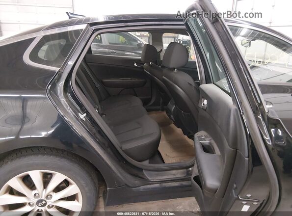5XXGT4L39GG003524 2016 KIA OPTIMA Black Widok naklejki z numerem VIN