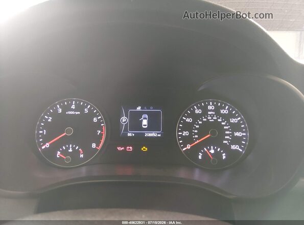 5XXGT4L39GG003524 2016 KIA OPTIMA Black Widok tylnych siedzeń