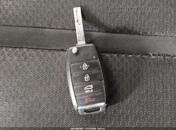 5XXGT4L39GG003524 2016 KIA OPTIMA Black Widok deski rozdzielczej